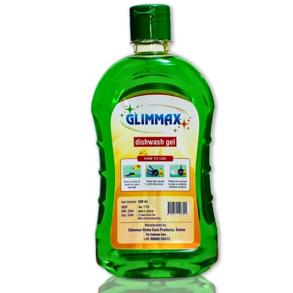 Glimmax Dishwash Gel – Mint - Image 2