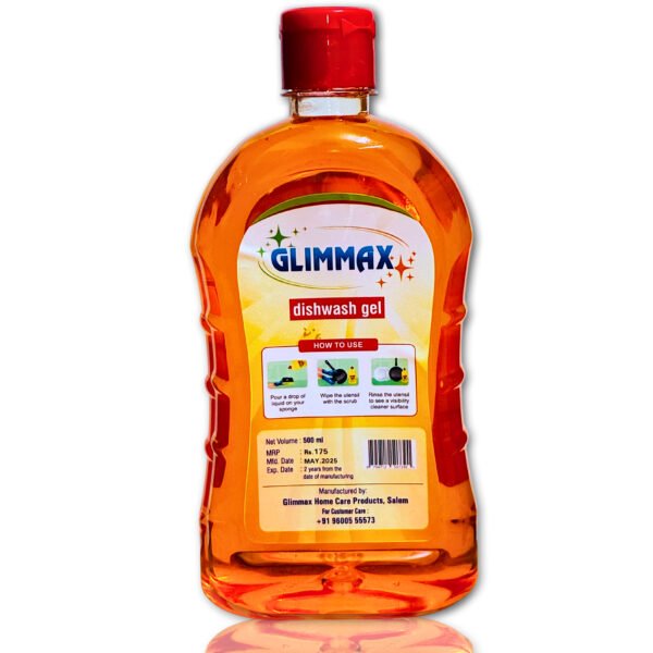 Glimmax Dishwash Gel – Orange - Image 2