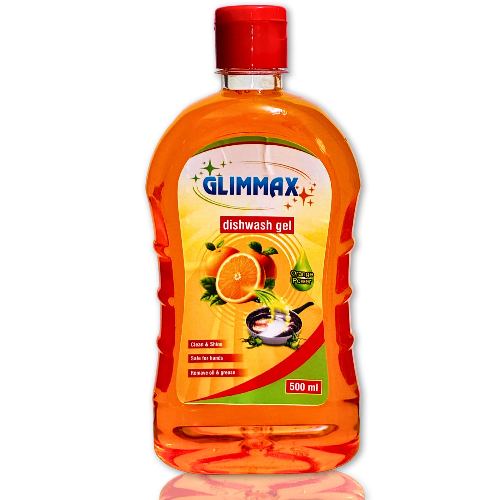 Glimmax Dishwash Gel – Orange